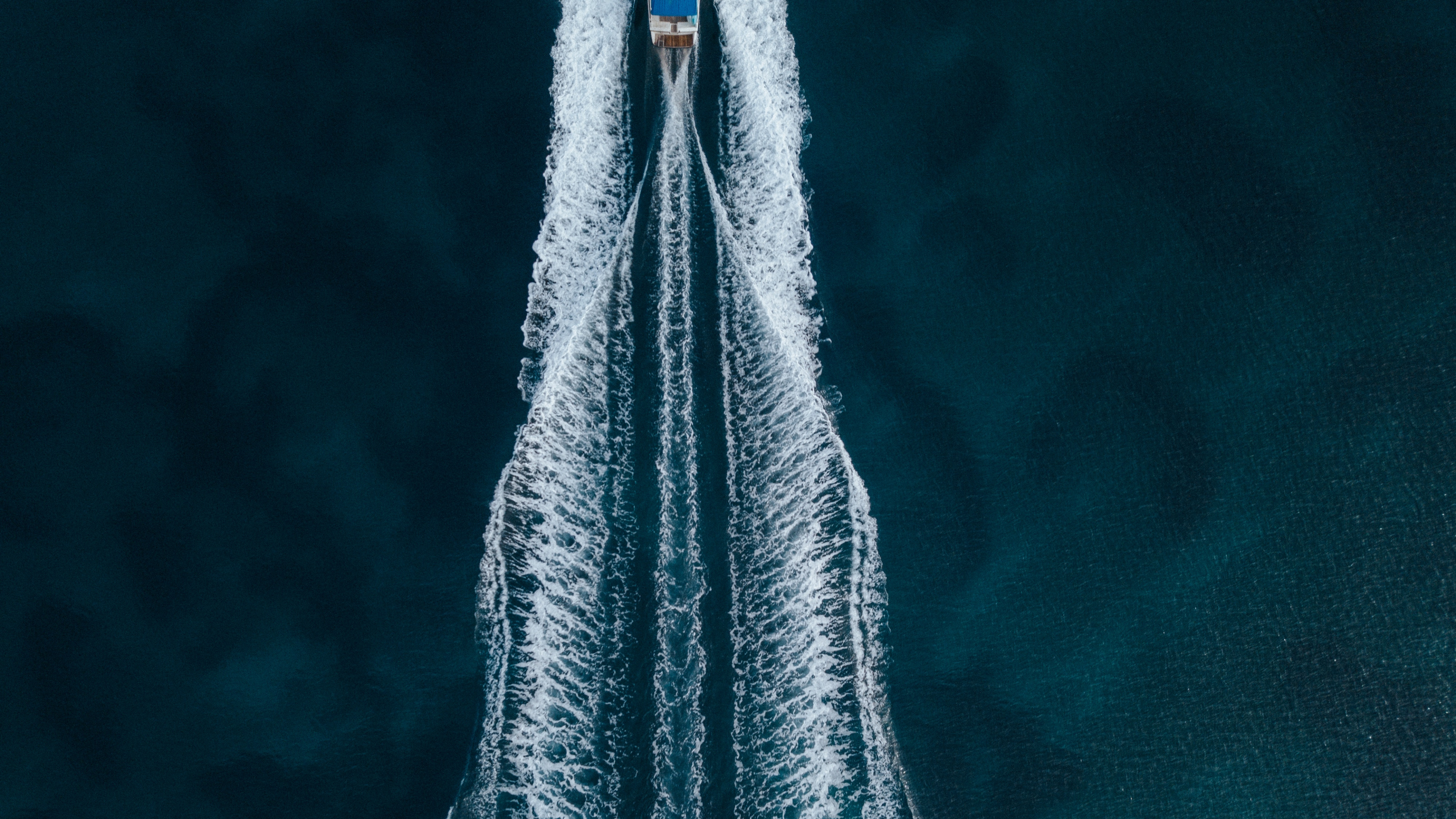 Обои яхта, синий, вода, зеленый, бирюза в разрешении 3840x2160