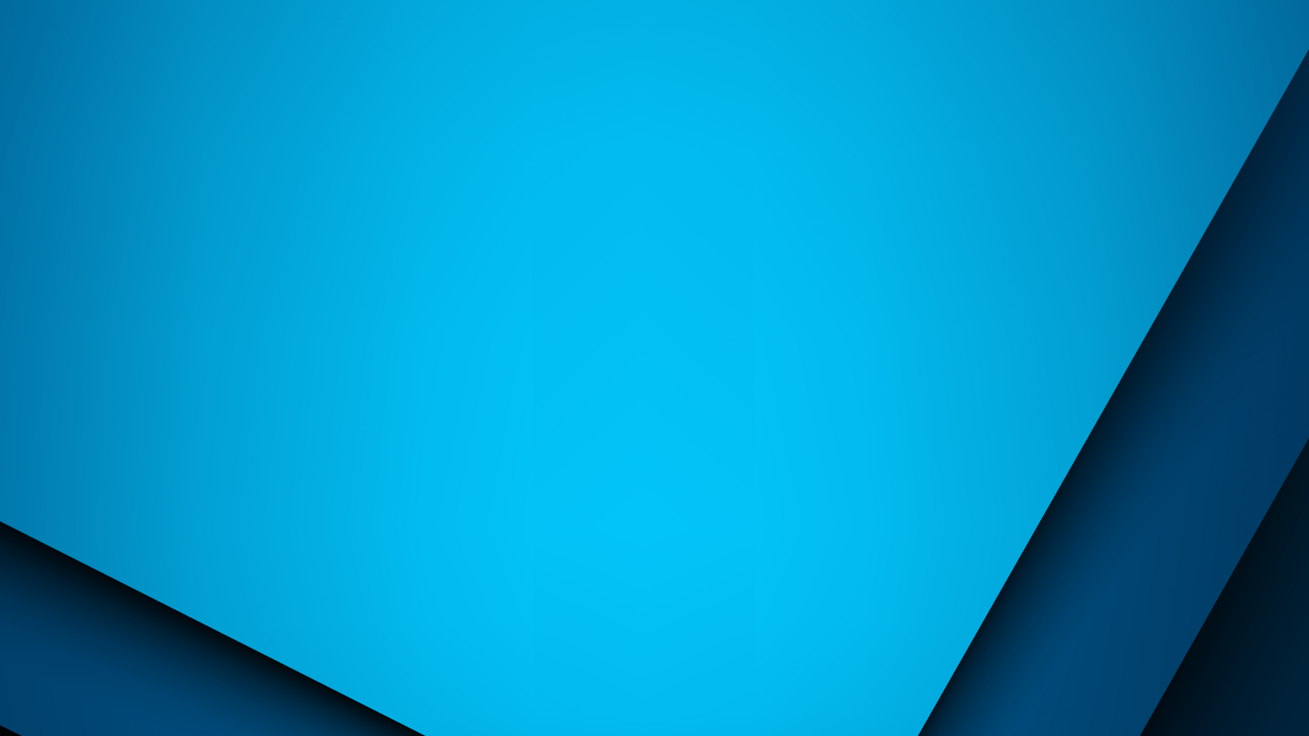 Обои синий, прямоугольник, Аква, полутона и оттенки, электрик в разрешении 2560x1440