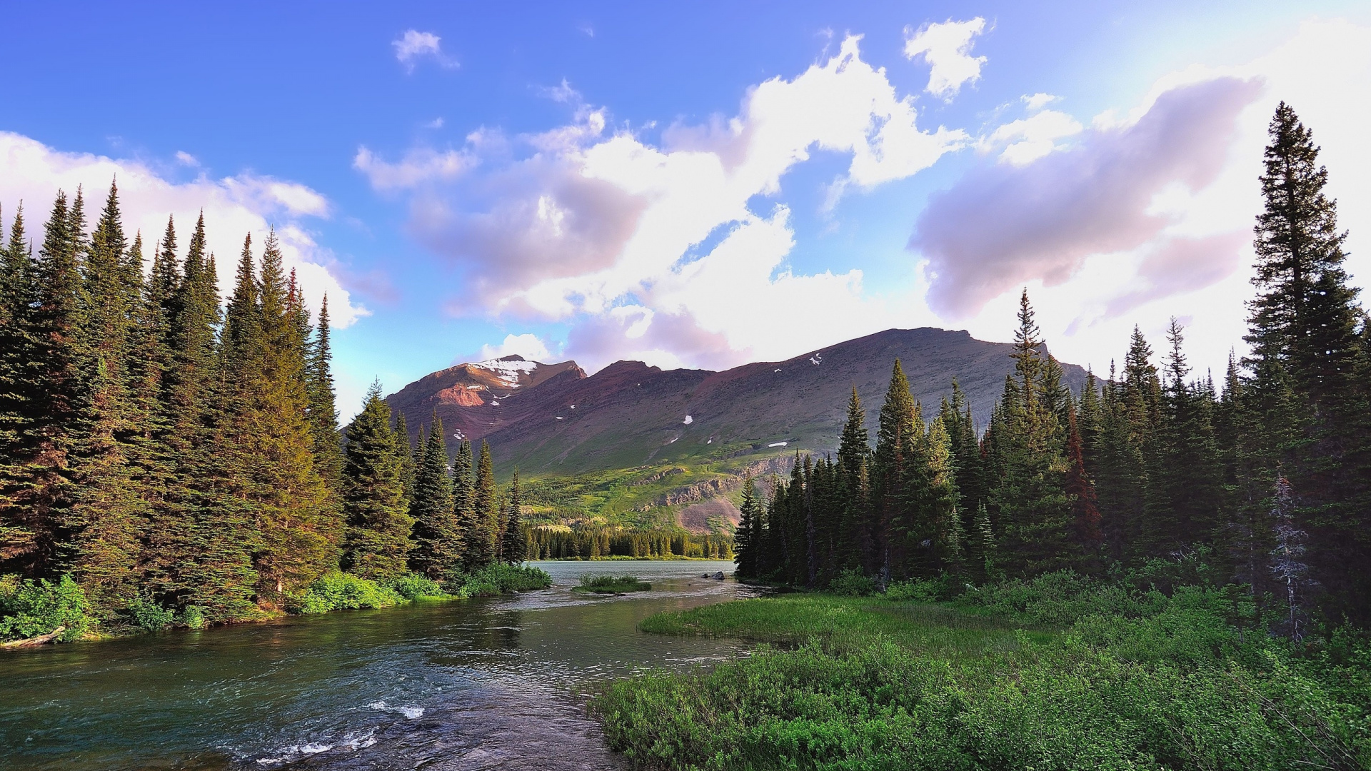 Обои природа, дикая местность, гора, горный рельеф, дерево в разрешении 1920x1080