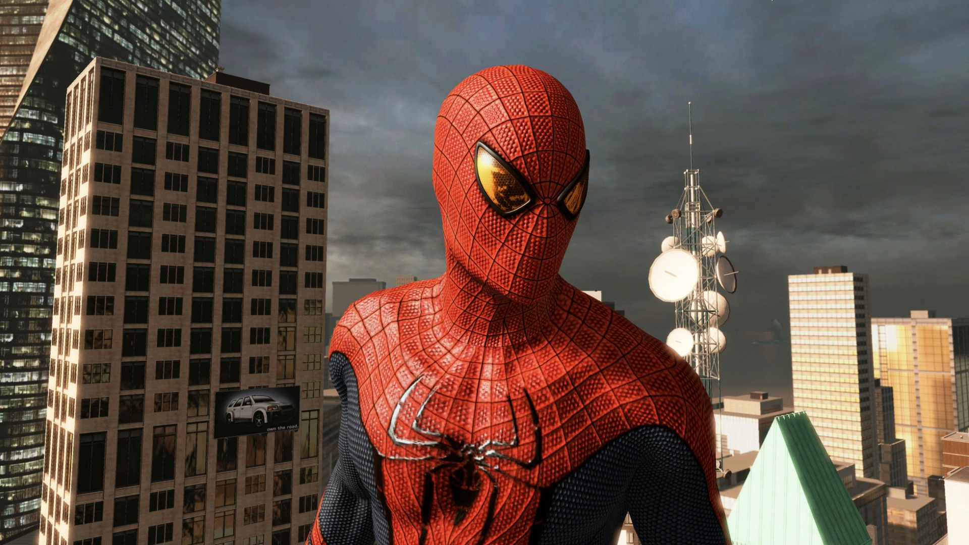 Обои Новый Человек-паук, человек-паук, Студией beenox, Человек-паук в видеоигры, супергерой в разрешении 1920x1080