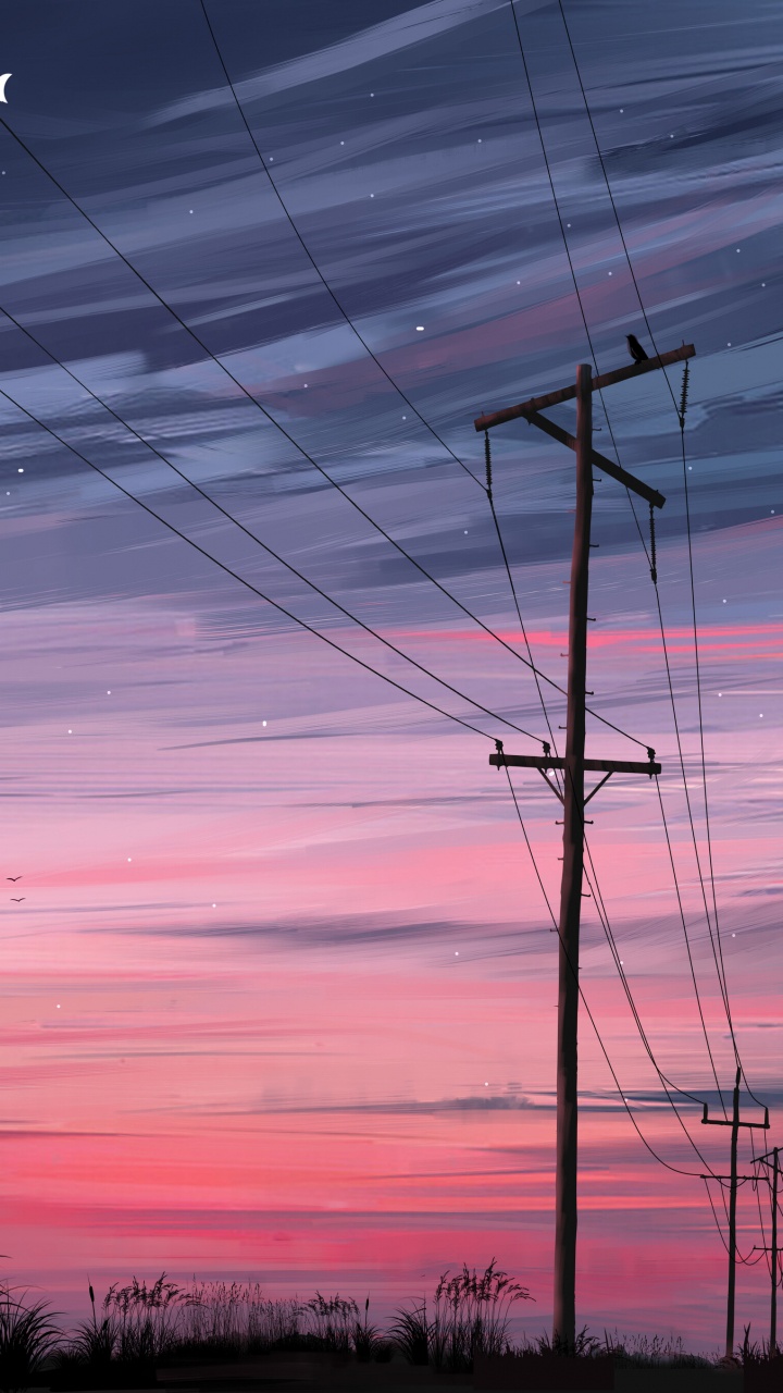 Обои дизайн, облако, иллюстратор, электроснабжение, цветовая схема в разрешении 720x1280