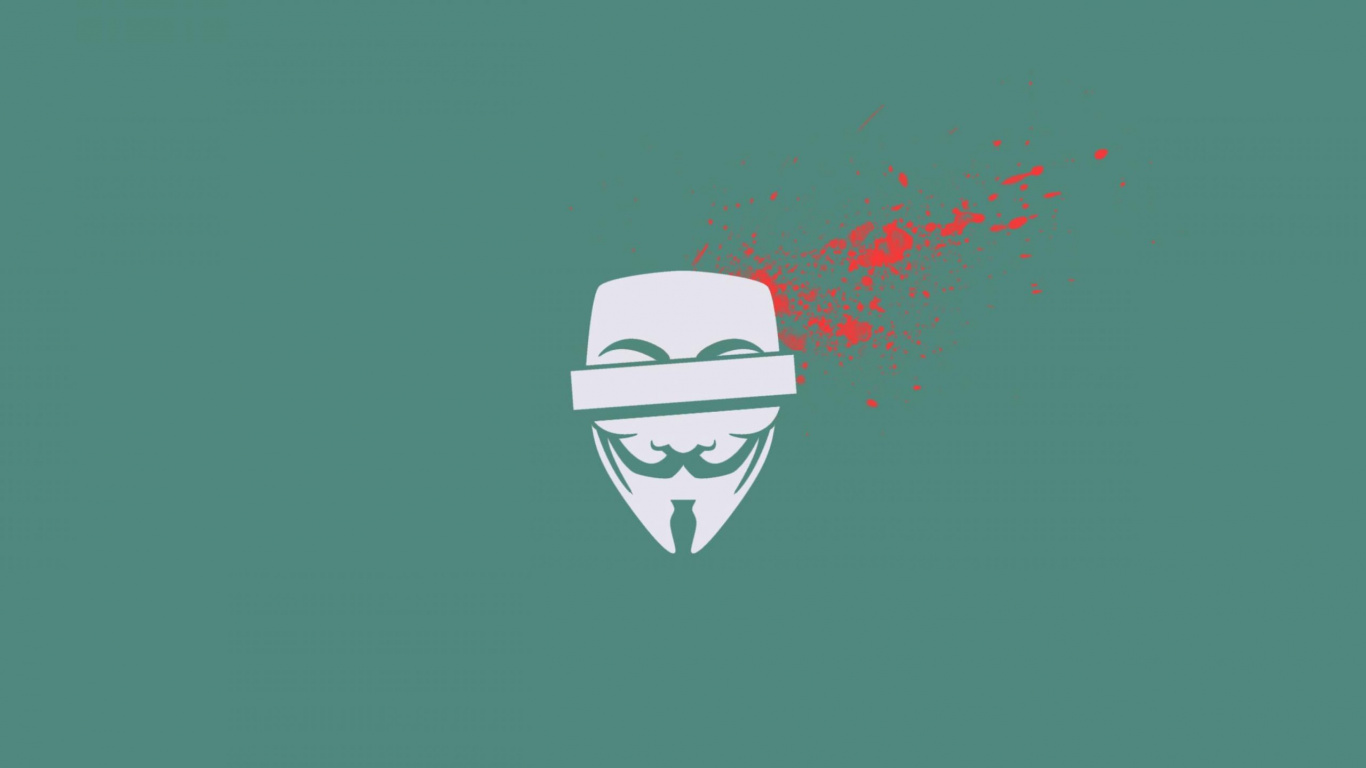 Обои зеленый, шлем, иллюстрация, лого, головной убор в разрешении 1366x768