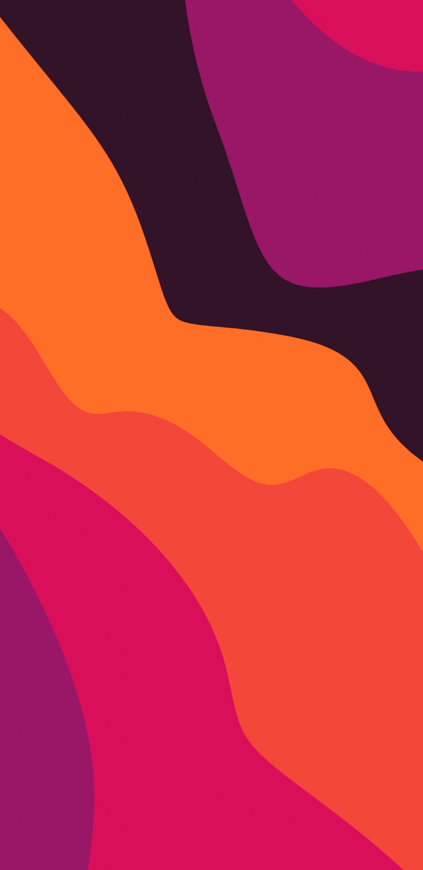 Обои Апельсин, графический дизайн, дизайн, математика, красочность в разрешении 1440x2960