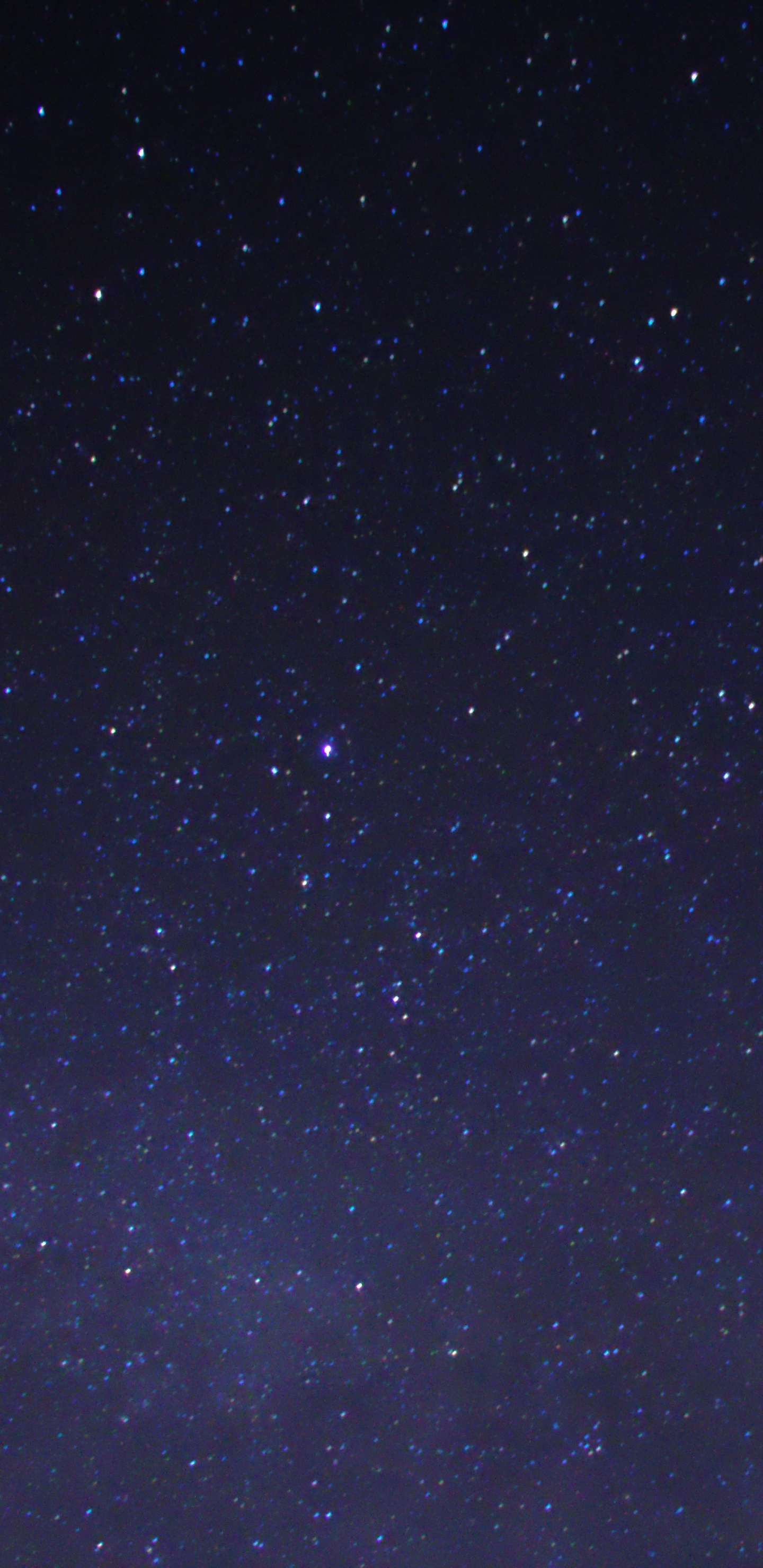 Обои ночное небо, ночь, звезда, темнота, черный в разрешении 1440x2960