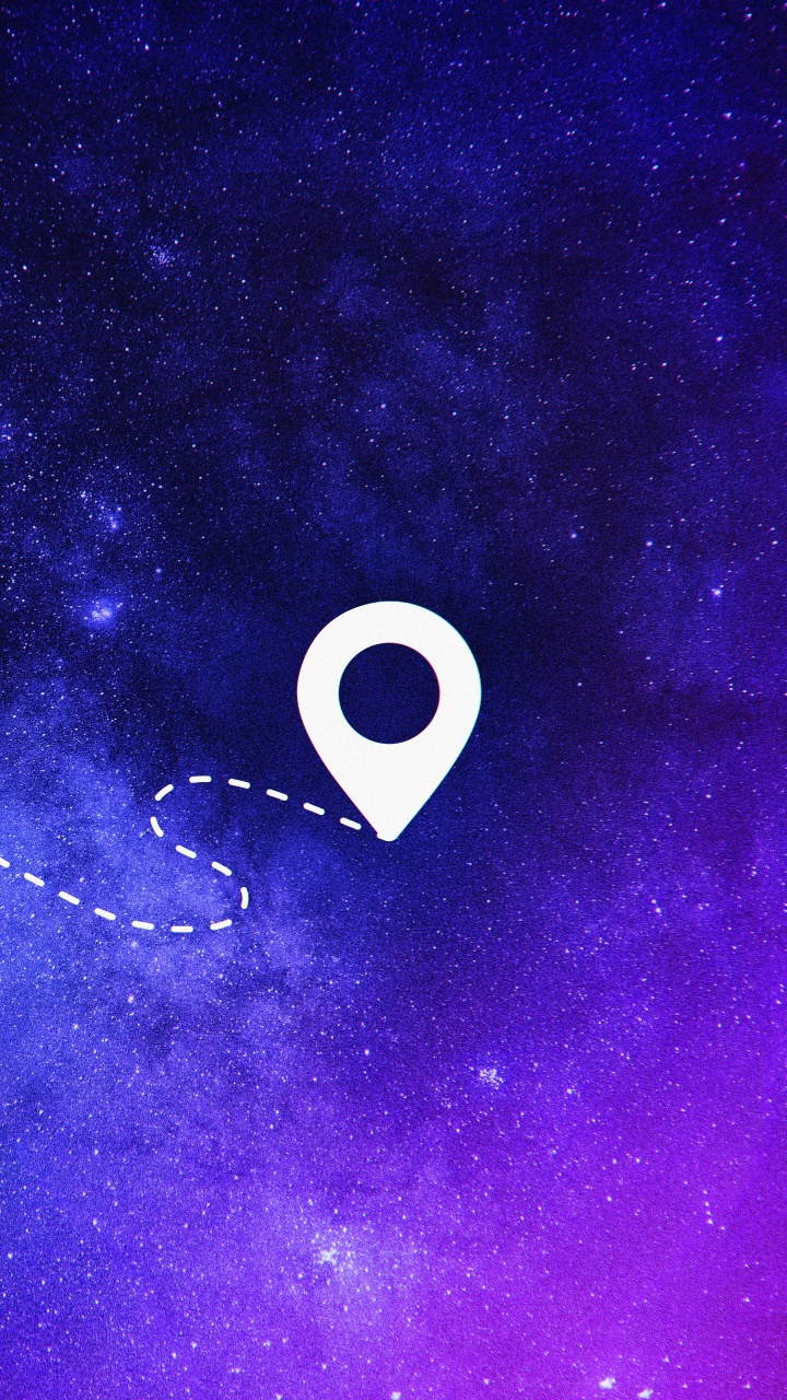 Обои космическое пространство, измеритель, пурпур, ночь, астрономический объект в разрешении 720x1280