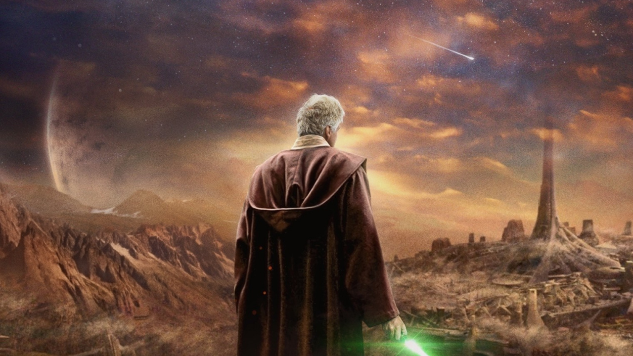 Обои постер, звездные войны, арт, вентилятор, фильм в разрешении 1280x720