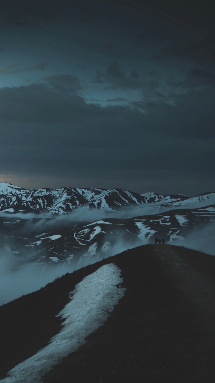 Обои облако, вода, свет, атмосфера, зима в разрешении 720x1280