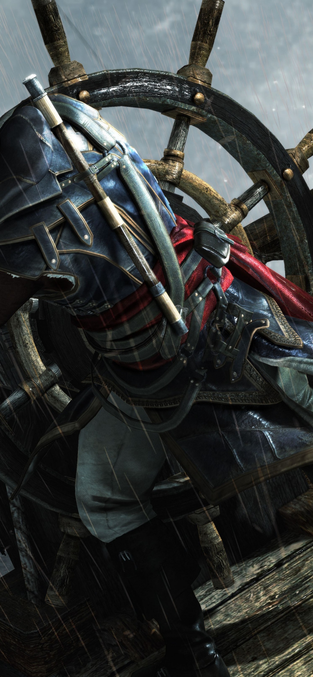 Обои Кредо убийцы, assassins creed, убийца, видеоэффекты в разрешении 1242x2688