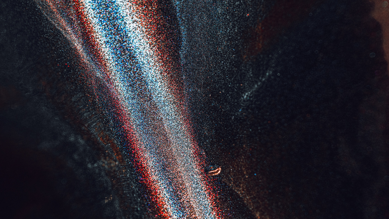 Обои черный, синий, свет, коричневый цвет, узор в разрешении 1280x720