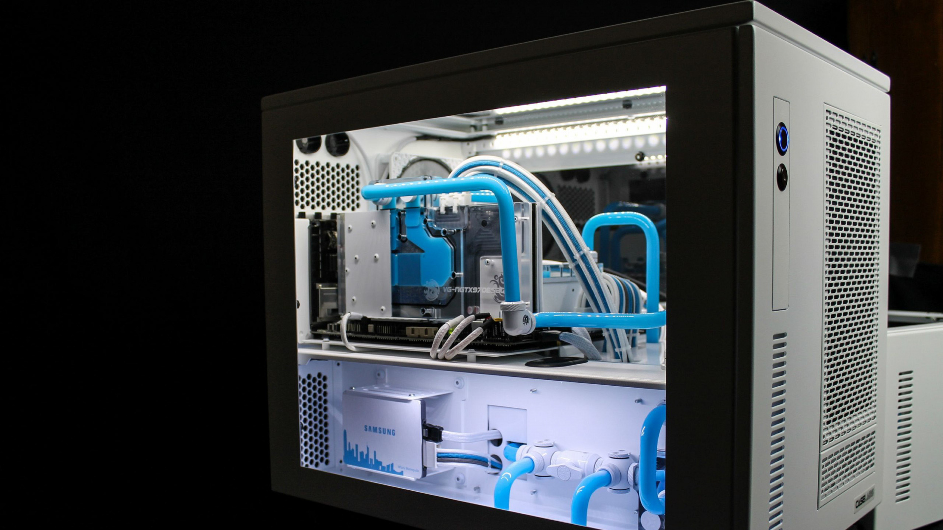 Обои CaseLabs, технологии, электроника, электронное устройство, водяное охлаждение в разрешении 1920x1080