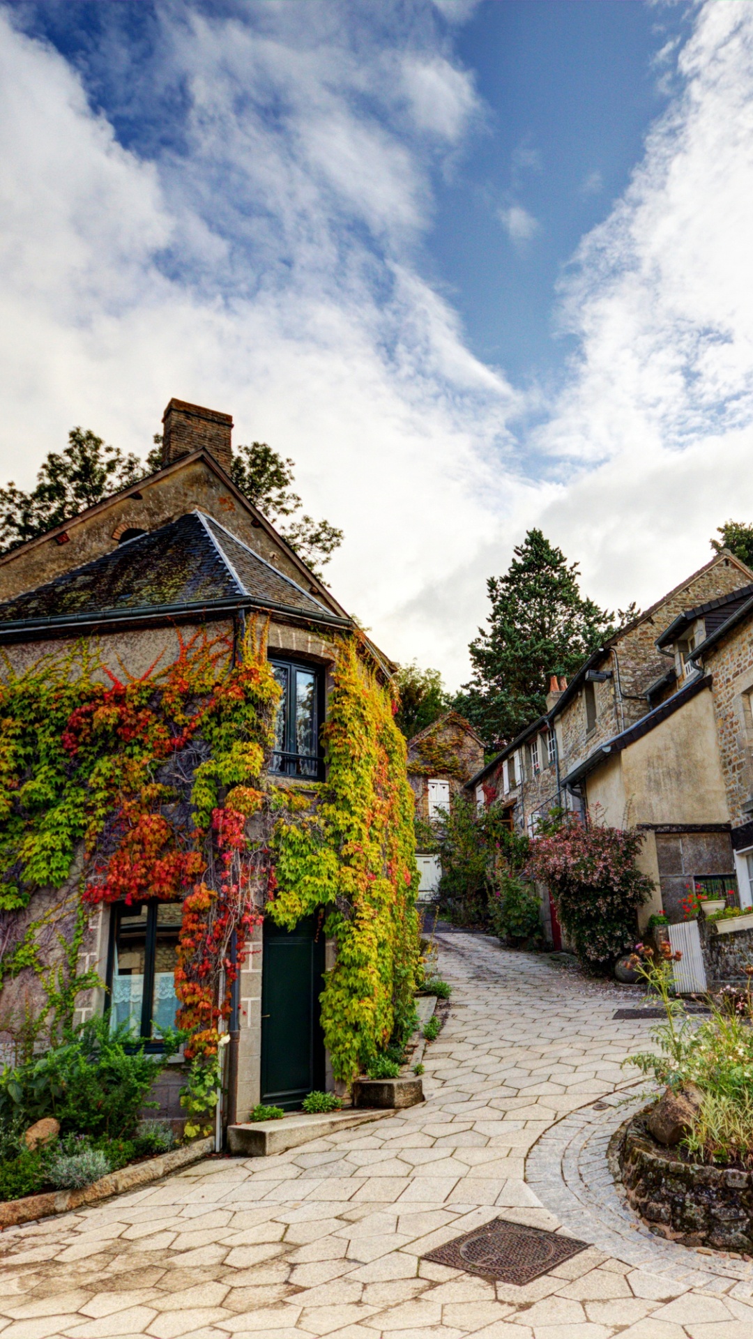 Обои Сен-сенери-Ле gerei, Санкт-Cneri-Ле-Уоли, свойство, городок, Хаус в разрешении 1080x1920