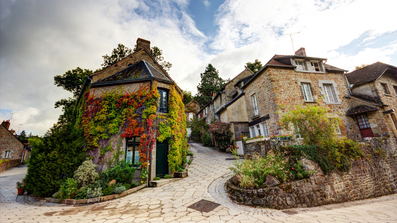 Обои Сен-сенери-Ле gerei, Санкт-Cneri-Ле-Уоли, свойство, городок, Хаус в разрешении 1366x768