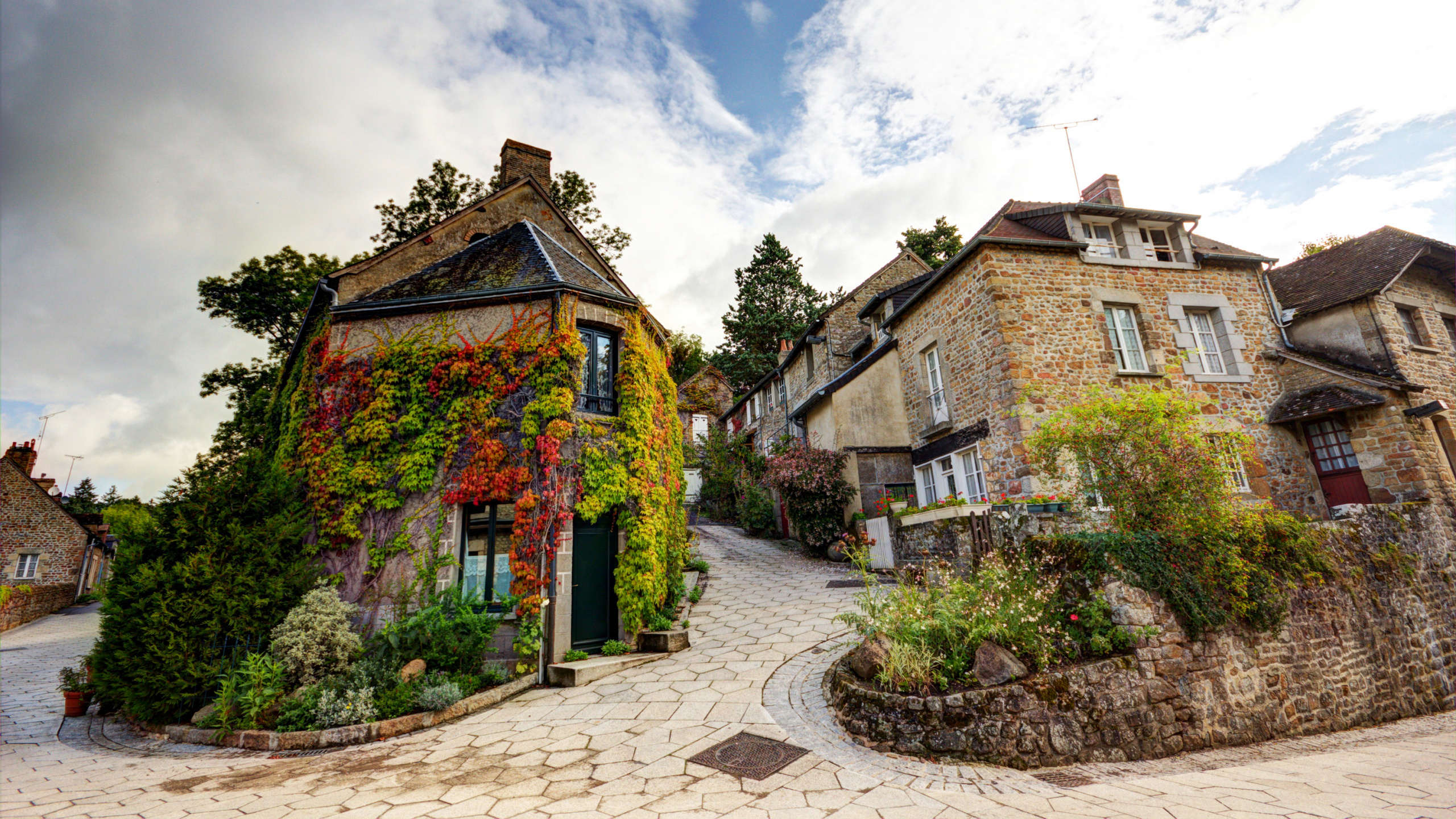 Обои Сен-сенери-Ле gerei, Санкт-Cneri-Ле-Уоли, свойство, городок, Хаус в разрешении 2560x1440
