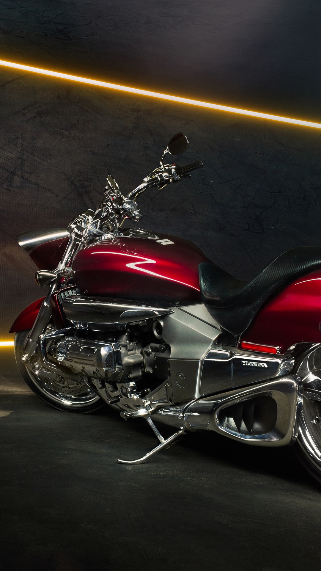 Обои Honda Motor Company, мотоцикл, Хонда Валькирия Руна, Хонда Валькирия, авто в разрешении 1080x1920