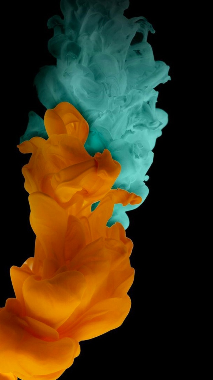 Обои андроид, ios, iOS 13, яблоко, Апельсин в разрешении 720x1280