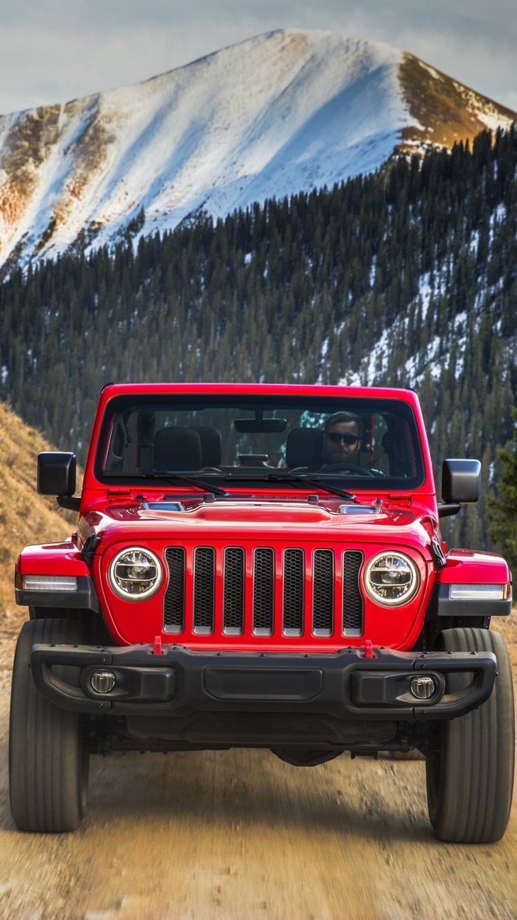 Обои джип, авто, Wrangler Виллиса дл, Джип Гладиатор, Офф-роуд в разрешении 750x1334