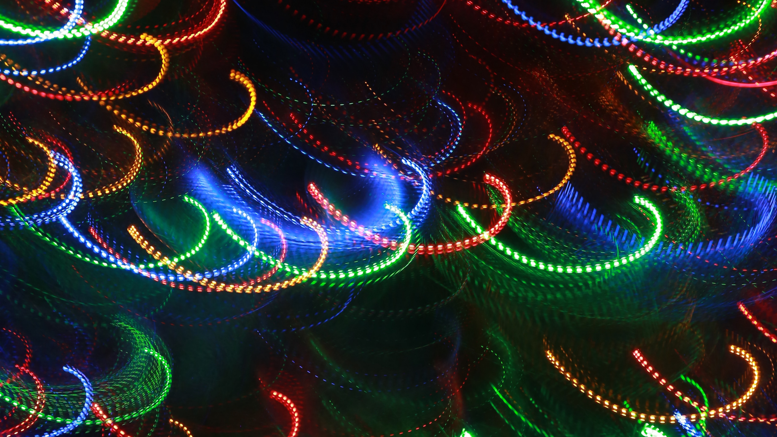 Обои фрактал, узор, фрактальное искусство, дизайн, технологии в разрешении 2560x1440