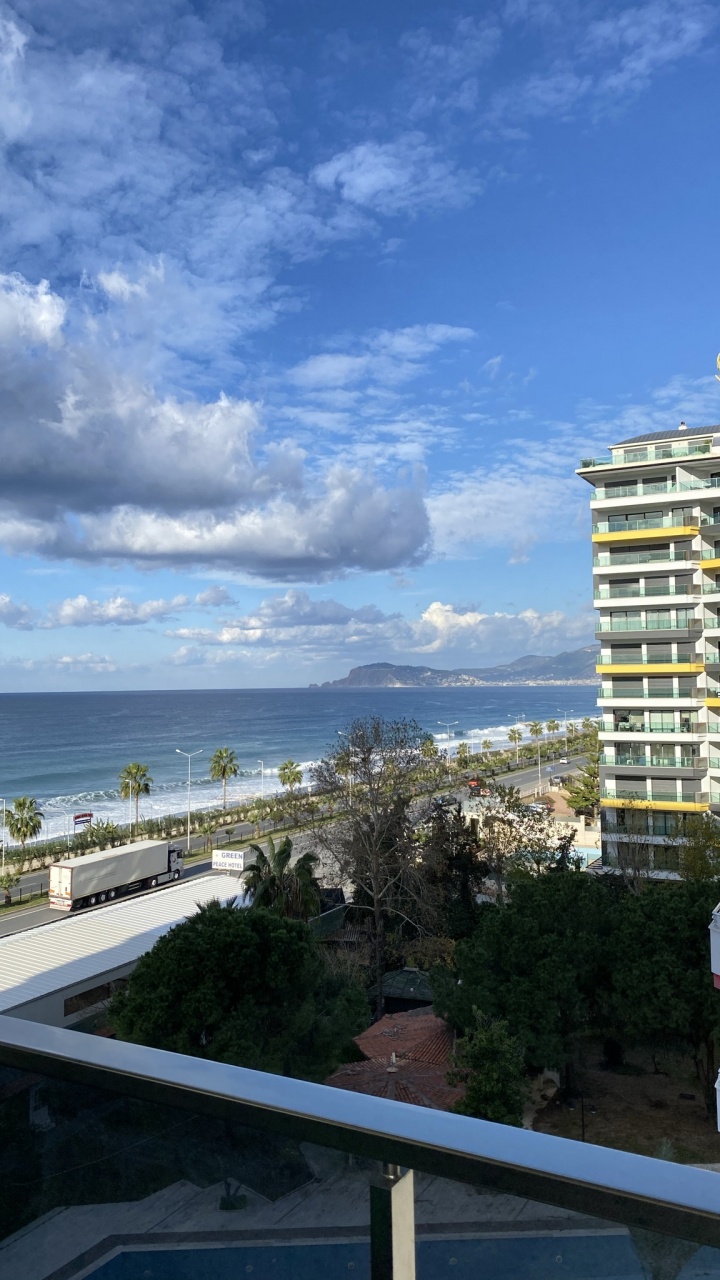 Обои кондоминиум, недвижимость, свойство, облако, здание в разрешении 720x1280