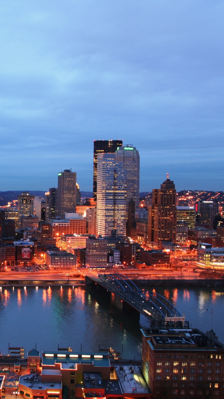 Обои гора Вашингтон, городской пейзаж, город, городской район, линия горизонта в разрешении 720x1280