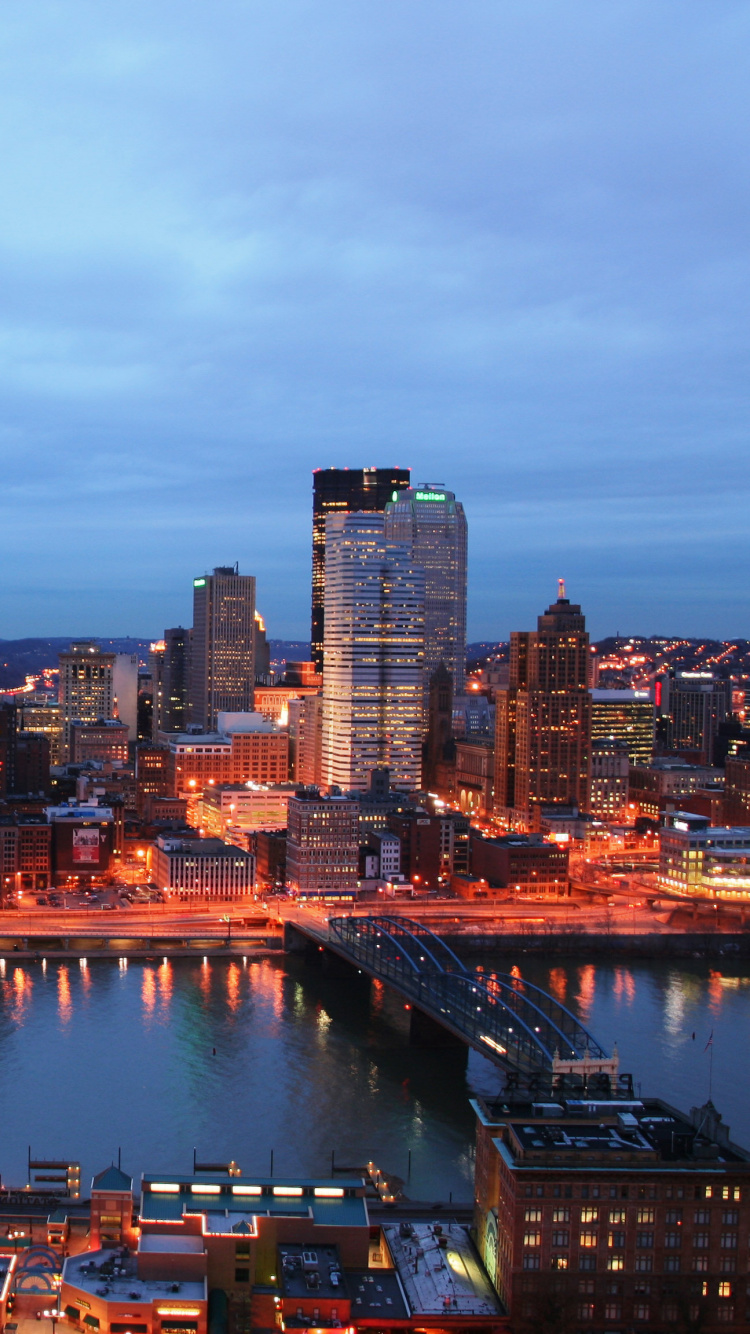 Обои гора Вашингтон, городской пейзаж, город, городской район, линия горизонта в разрешении 750x1334