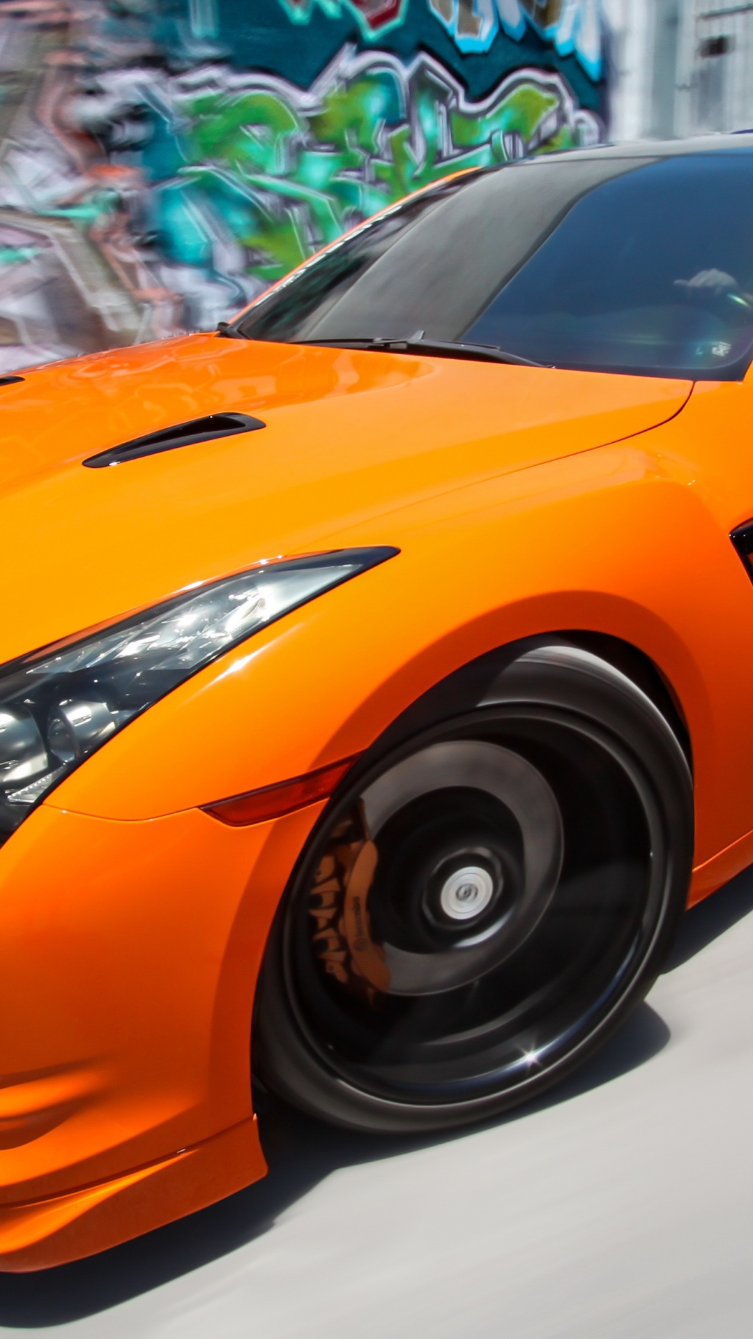 Обои 2010 Ниссан ГТ-Р, авто, спорткар, Ниссан, суперкар в разрешении 1080x1920