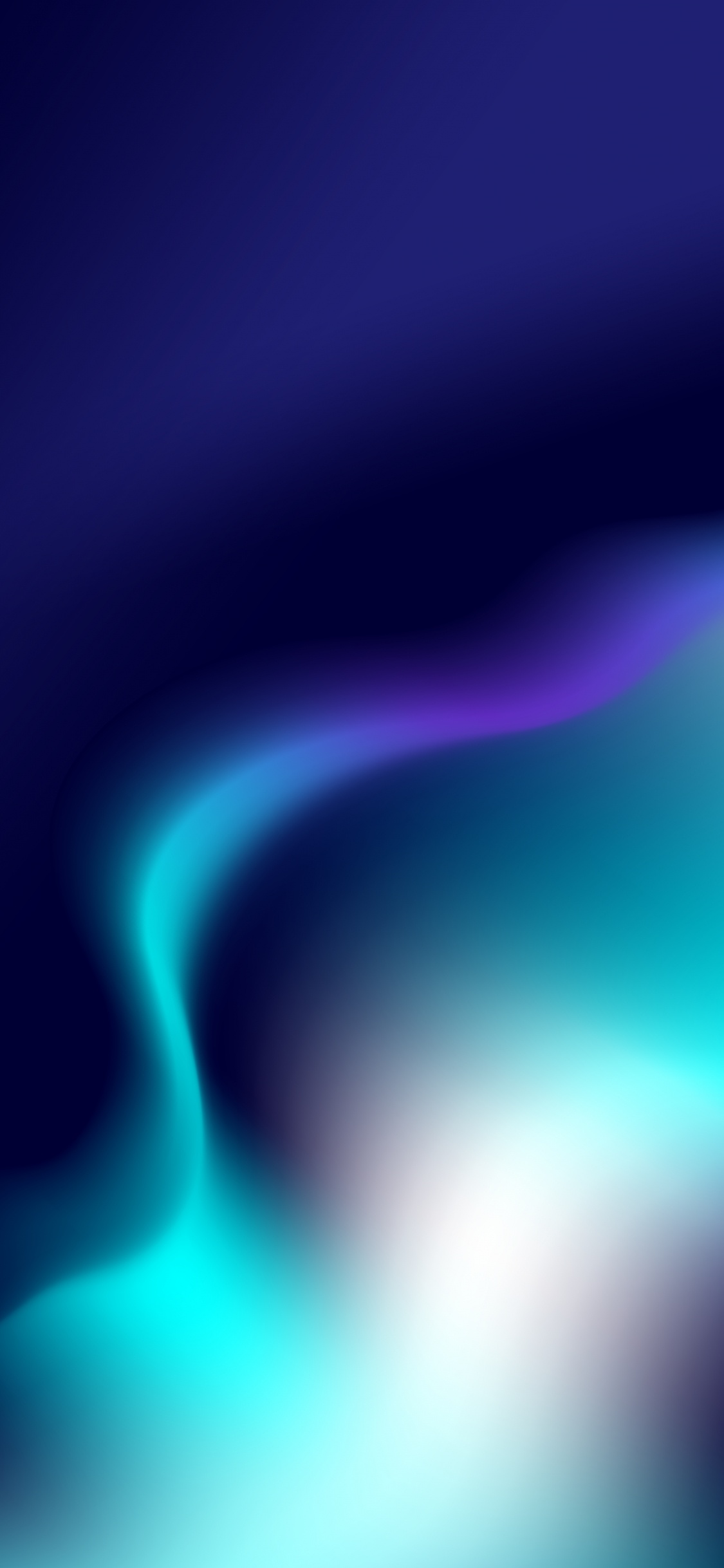 Обои атмосфера, красочность, пурпур, вода, Фиолетовый в разрешении 1125x2436