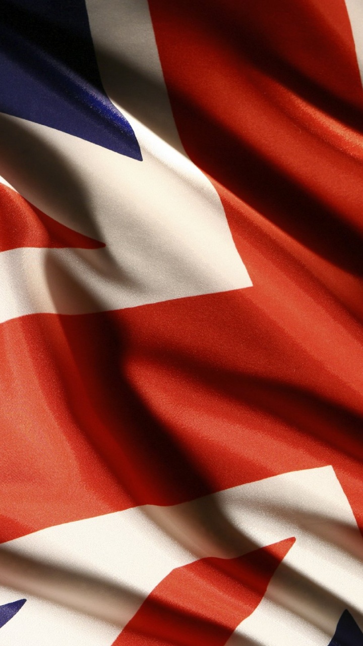 Обои британский флаг, флаг, Флаг Англии, Флаг города Лондон, красный цвет в разрешении 720x1280