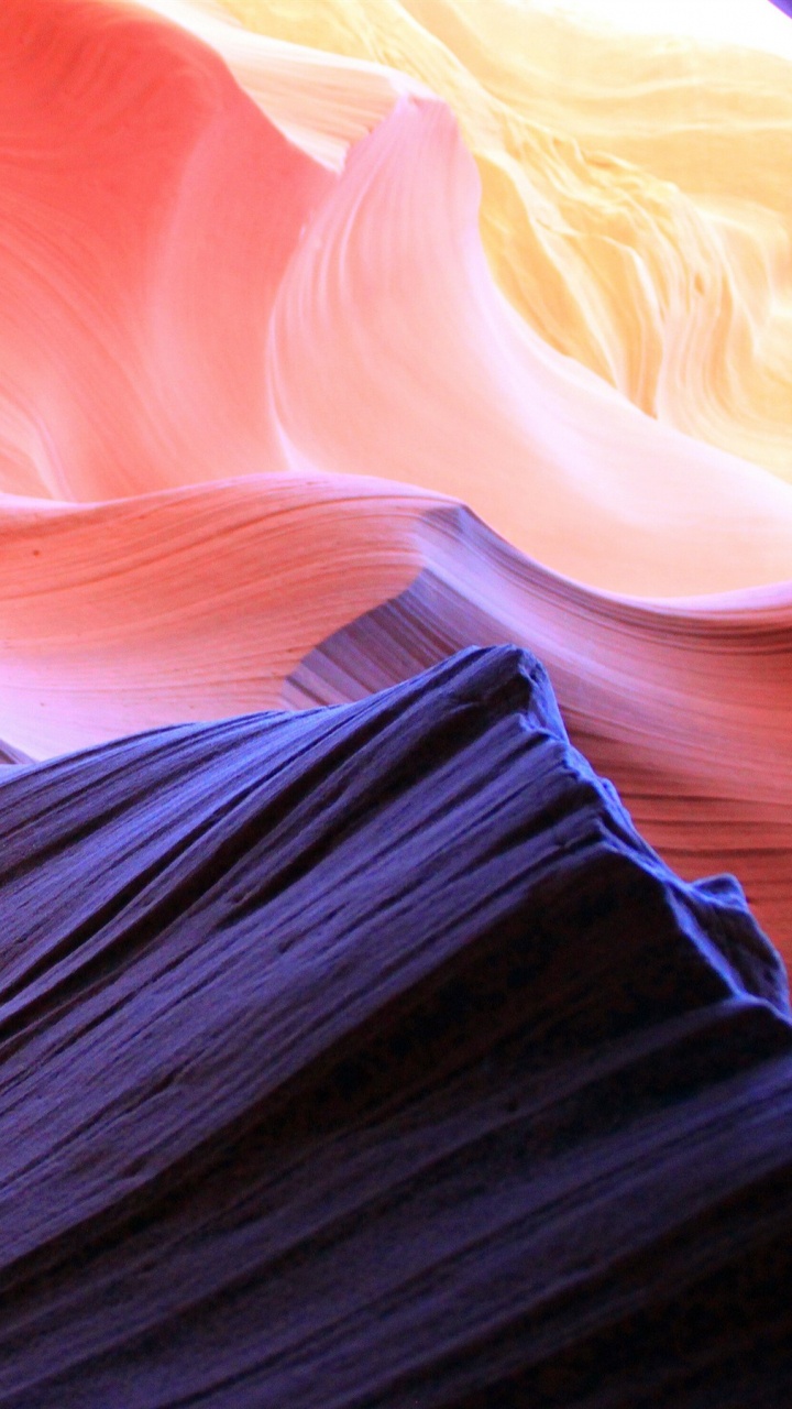 Обои пурпур, розовый, свет, телевидение, светоизлучающий диод в разрешении 720x1280