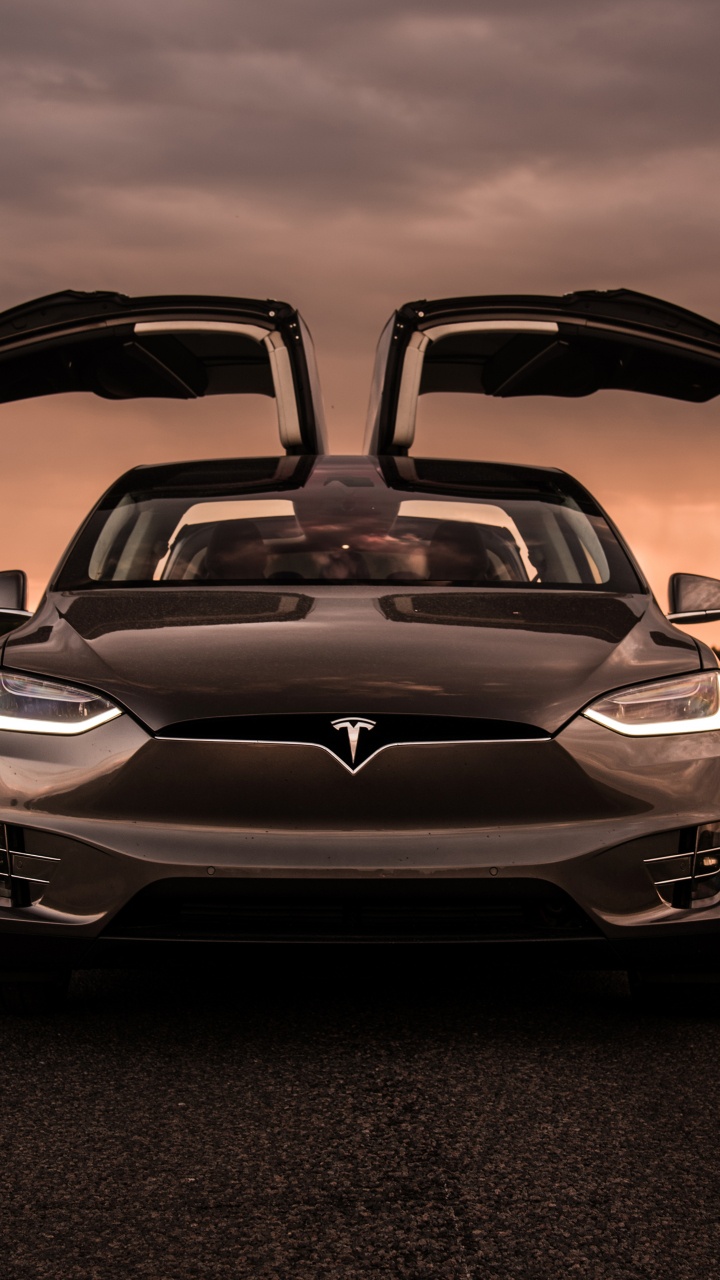 Обои Tesla Model X, Tesla Model 3, Tesla Model S, авто, Tesla в разрешении 720x1280