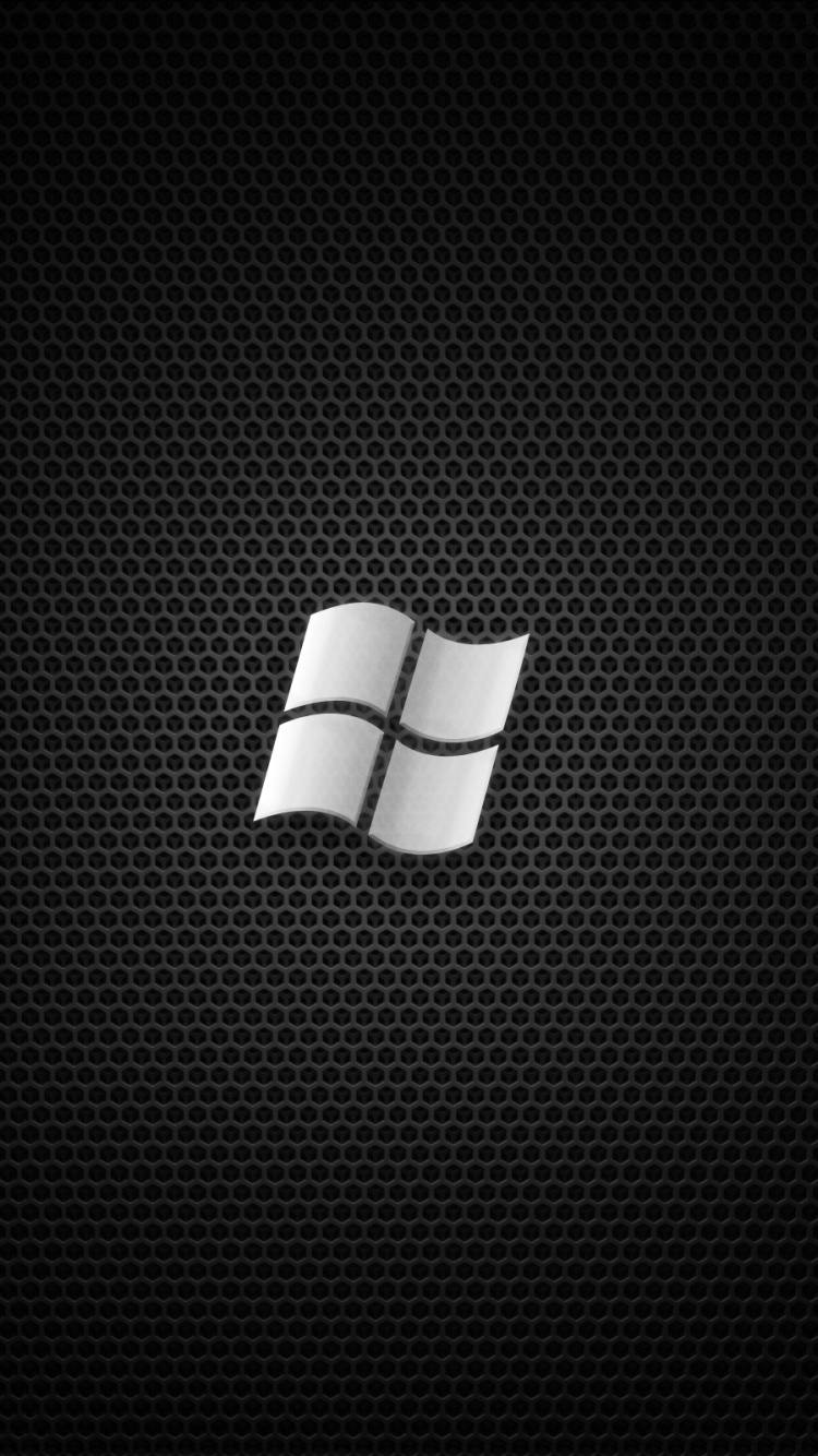 Обои лого, марка, черный и белый, монохромный, шрифт в разрешении 750x1334