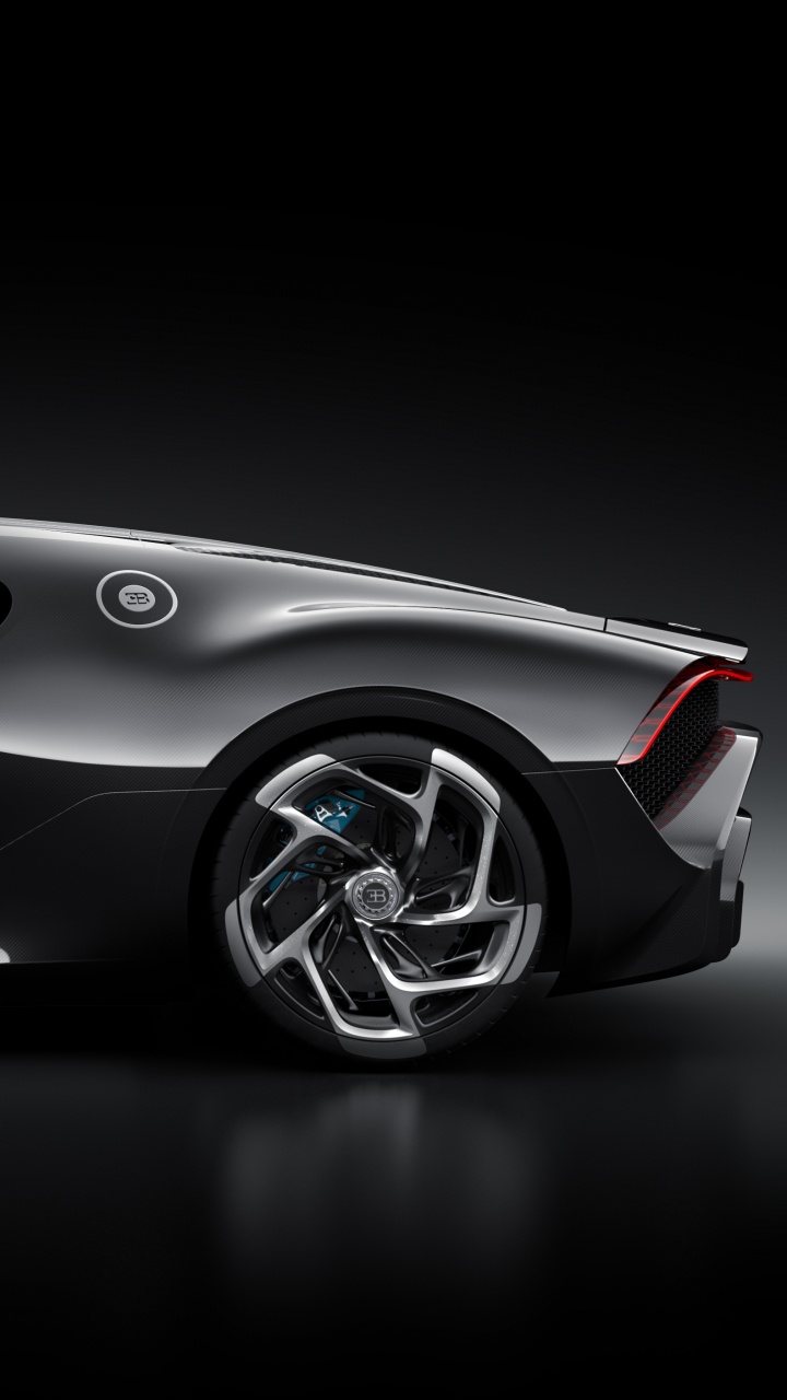 Обои Бугатти Ла Вуатюр Нуар, 2019 Женевском Автосалоне, bugatti, авто, Бугатти Тип 57 в разрешении 720x1280