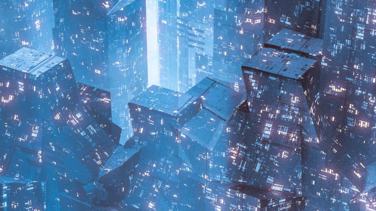 Обои научная фантастика киберпанк город, Научная фантастика, Киберпанк, иллюстрация, фикция в разрешении 1280x720