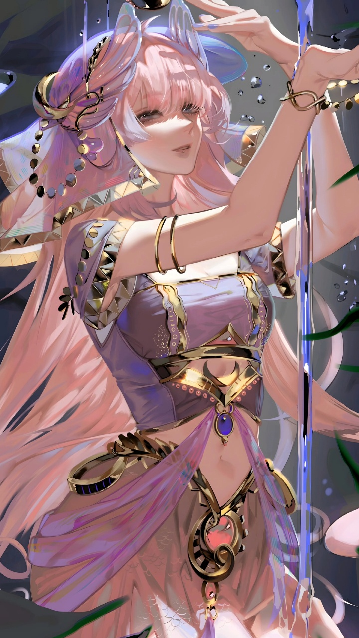 Обои кокоми фанарт, Геншин удар, арт, мультик, фан арт в разрешении 720x1280