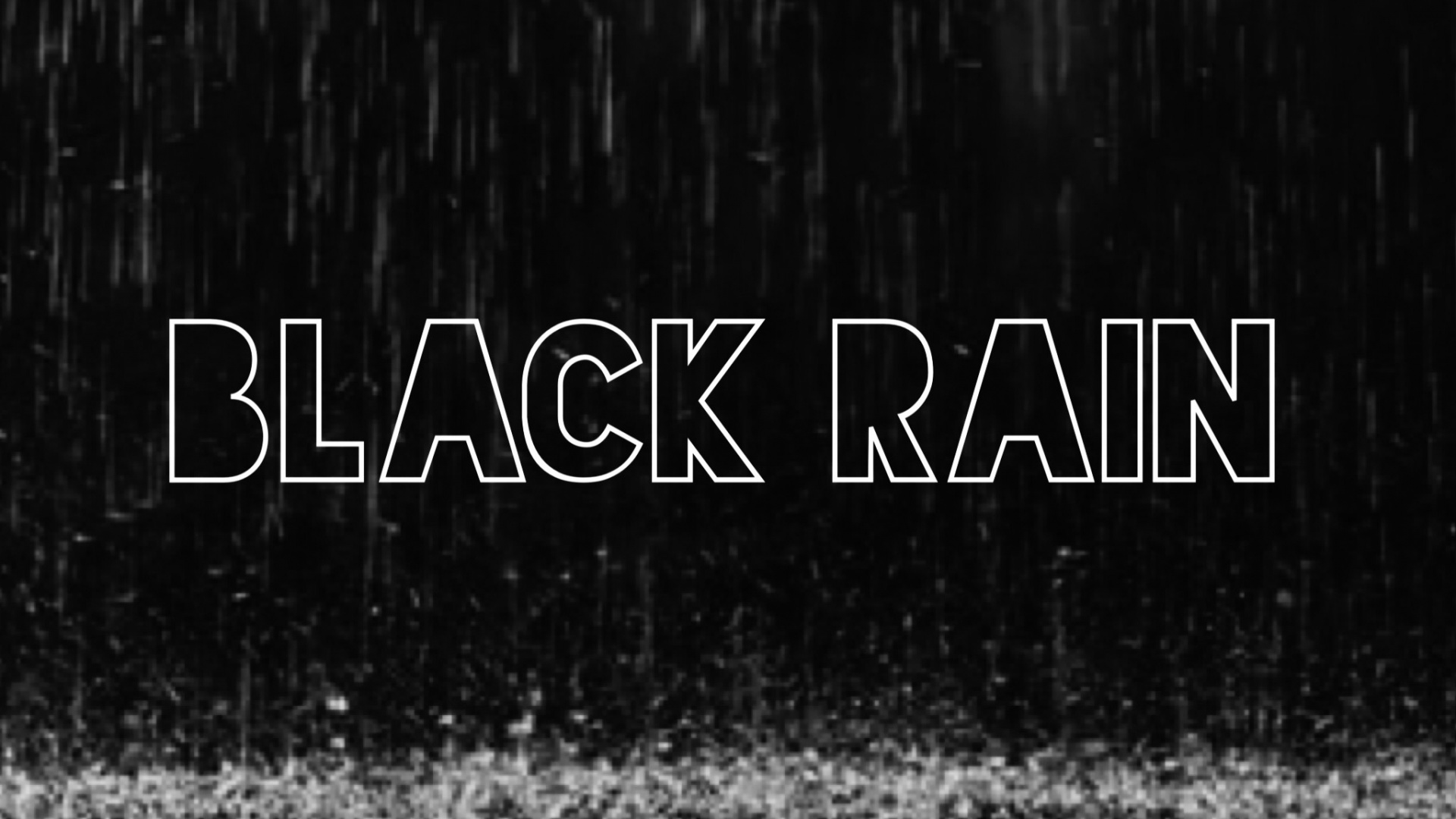 Обои дождь, текст, черный, темнота, монохромный в разрешении 1920x1080