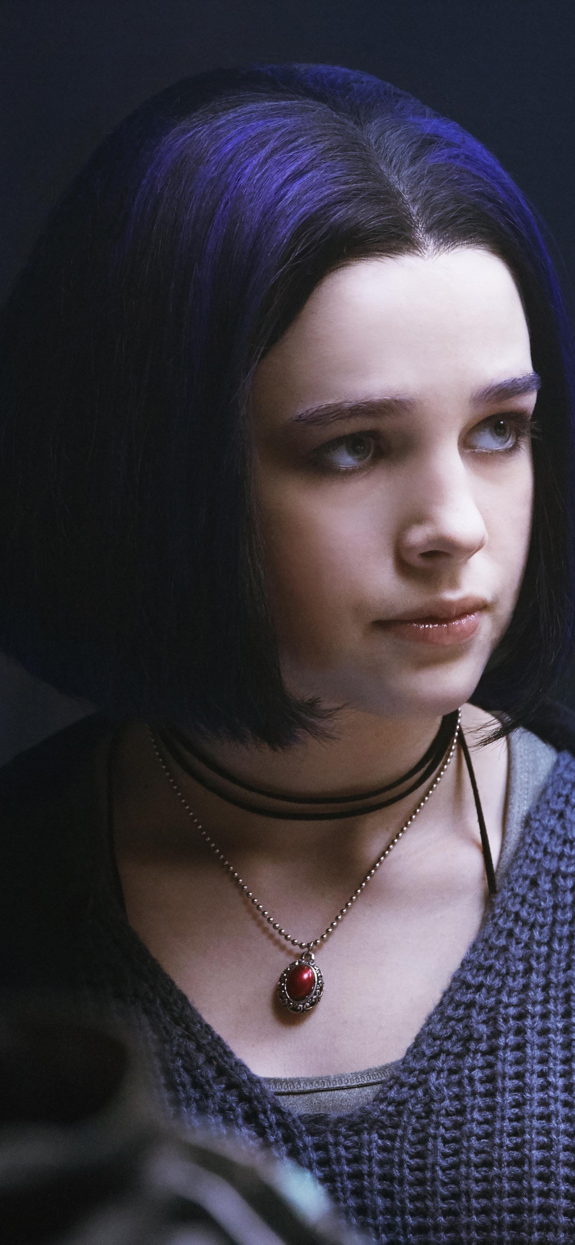 Обои ворон, Зверь Мальчик, комиксы dc, юные титаны, Вселенная DC в разрешении 1125x2436