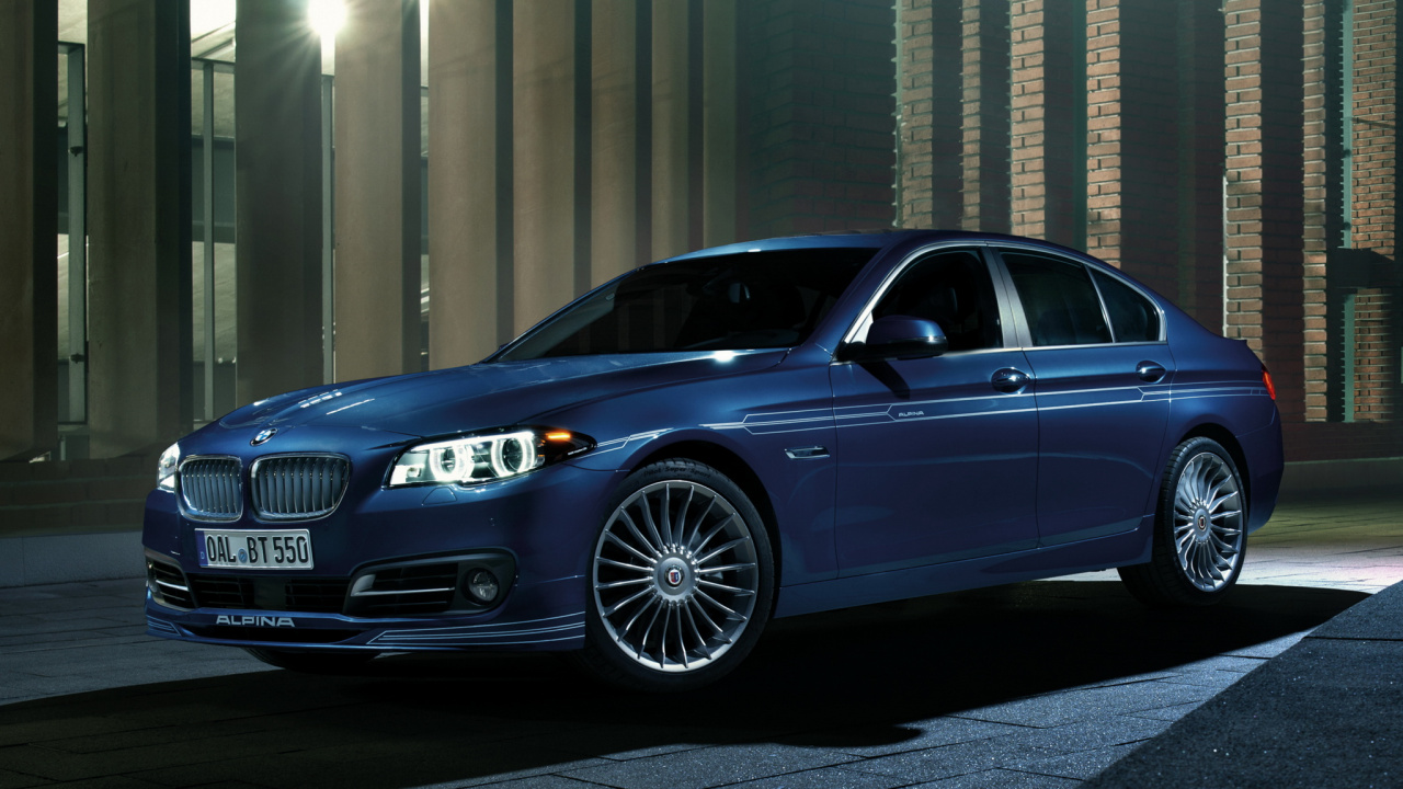 Обои Литые диски, Альпина Б5, авто, Альпина, обод в разрешении 1280x720