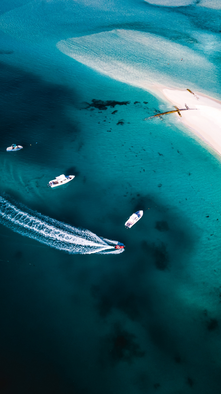 Обои море, вода, гидроресурсы, водоем, Аква в разрешении 750x1334