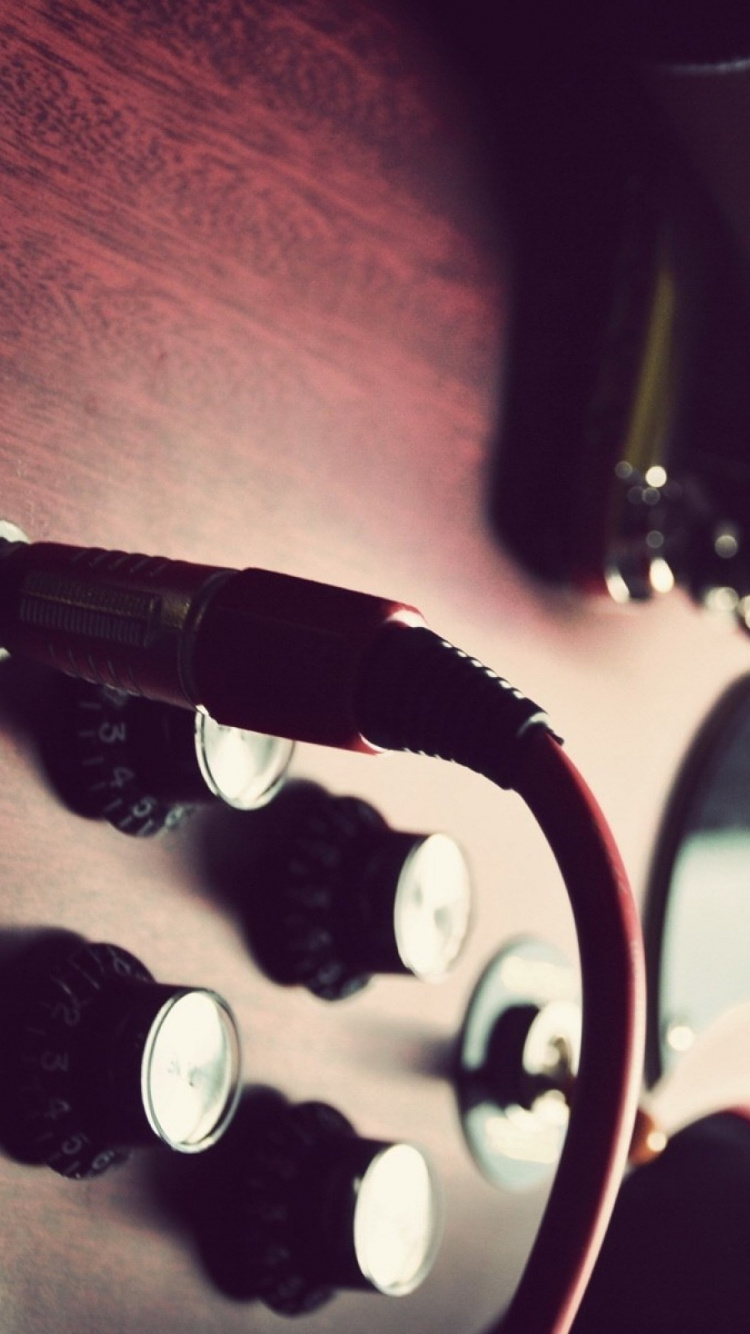 Обои рок, электрогитара, гитара, палец, рука в разрешении 750x1334