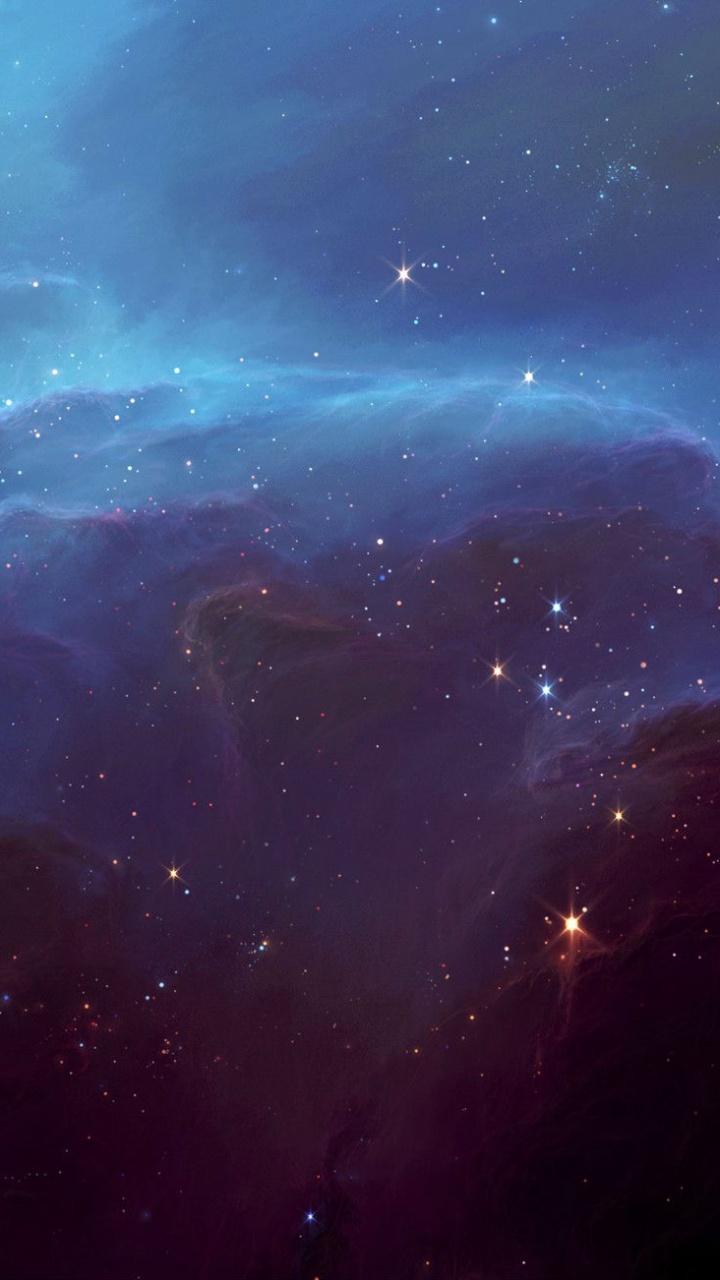 Обои туманность, атмосфера, космическое пространство, астрономический объект, космос в разрешении 720x1280