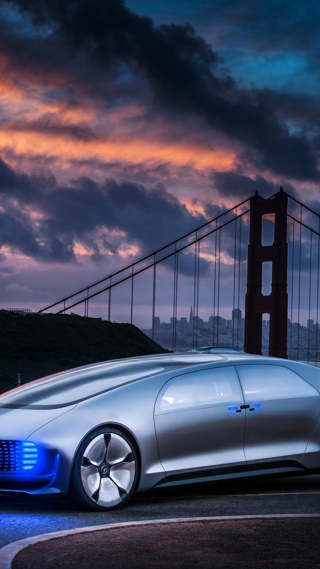 Обои авто, спорткар, автомобиль концепции, спортивный автомобиль, mercedes benz в разрешении 1080x1920