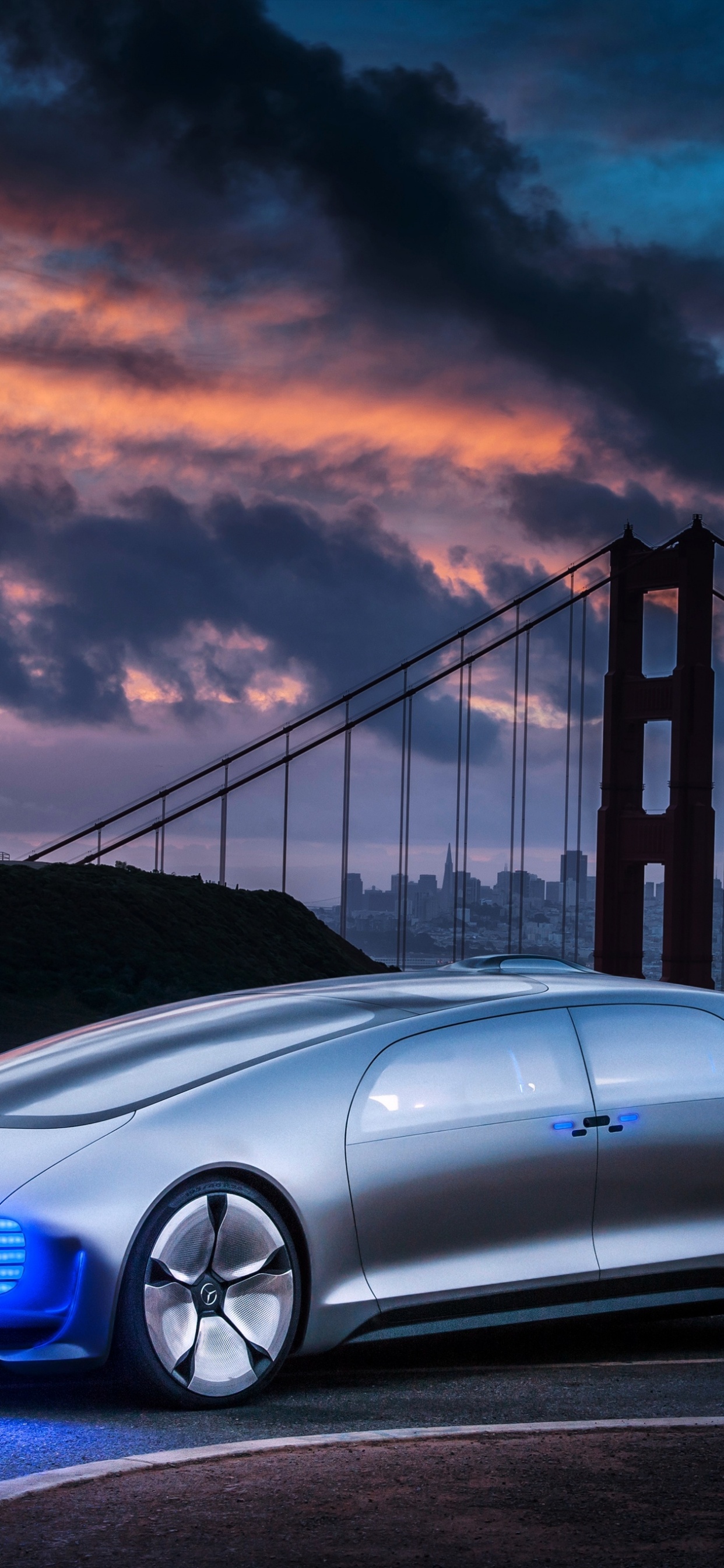 Обои авто, спорткар, автомобиль концепции, спортивный автомобиль, mercedes benz в разрешении 1242x2688