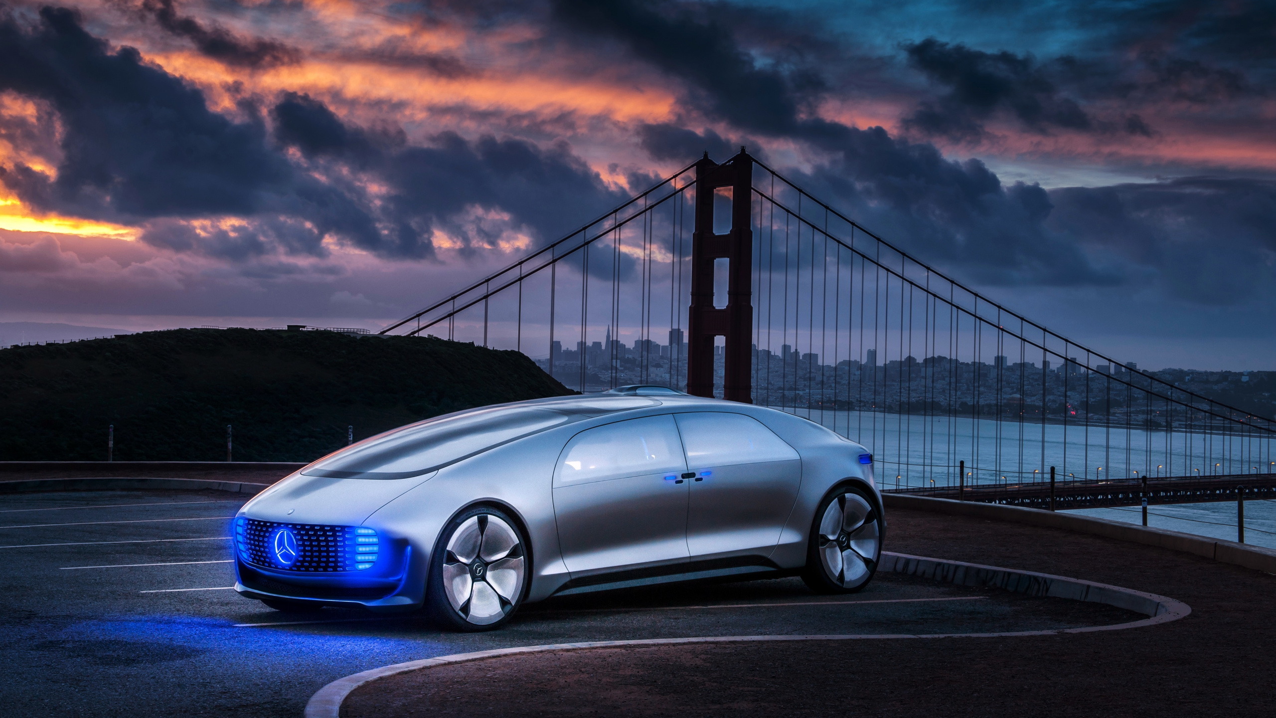 Обои авто, спорткар, автомобиль концепции, спортивный автомобиль, mercedes benz в разрешении 2560x1440