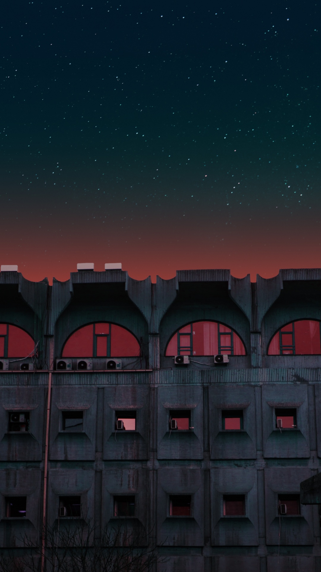 Обои здание, векторная графика, архитектура, дизайн, дизайн интерьера в разрешении 1080x1920