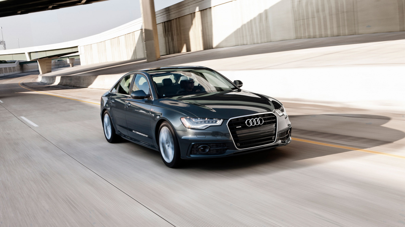 Обои 2015 Ауди А6, авто, audi, седан, обод в разрешении 1366x768