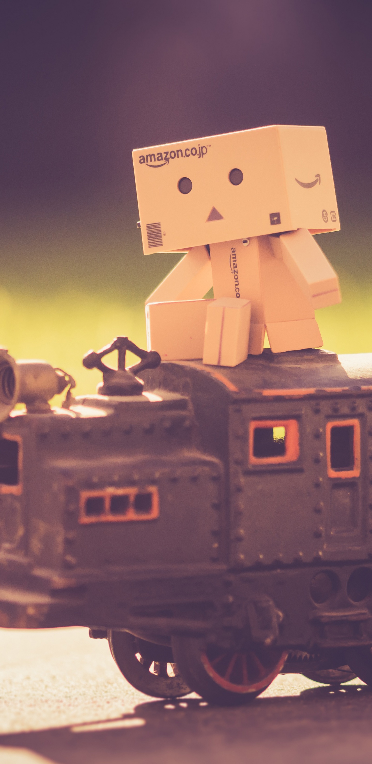 Обои поезд danbo, поезд, danbo, транспорт, катание в разрешении 1440x2960