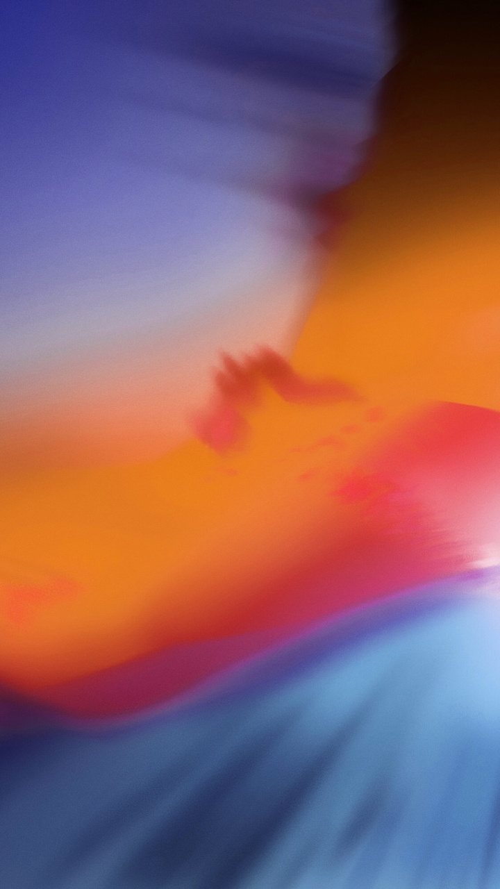 Обои яблоко, облако, послесвечение, Оранжевый цвет, сумрак в разрешении 720x1280