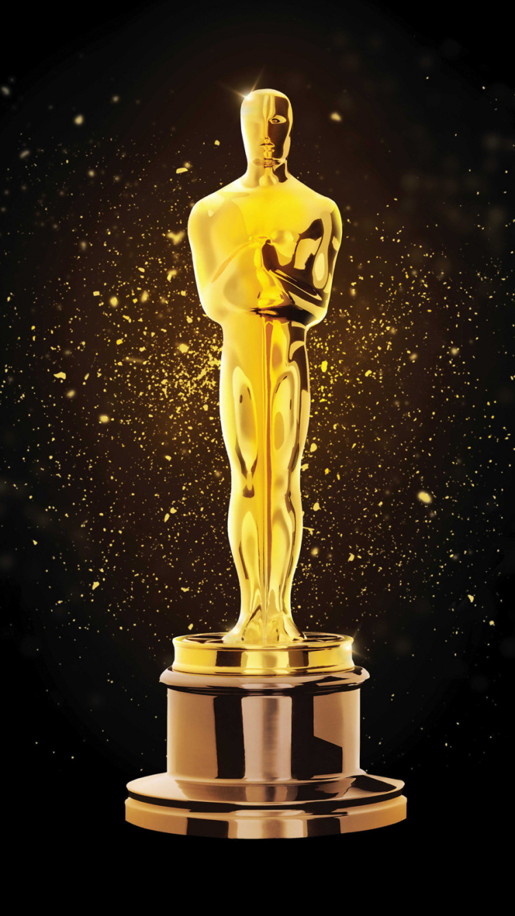 Обои Награды 89-й академии, Награды 90-й академии, статуэтки оскара, присуждение, арт в разрешении 750x1334