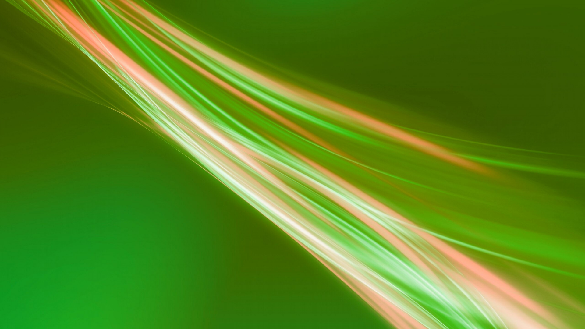 Обои неон, зеленый, свет, линия, синий в разрешении 1920x1080