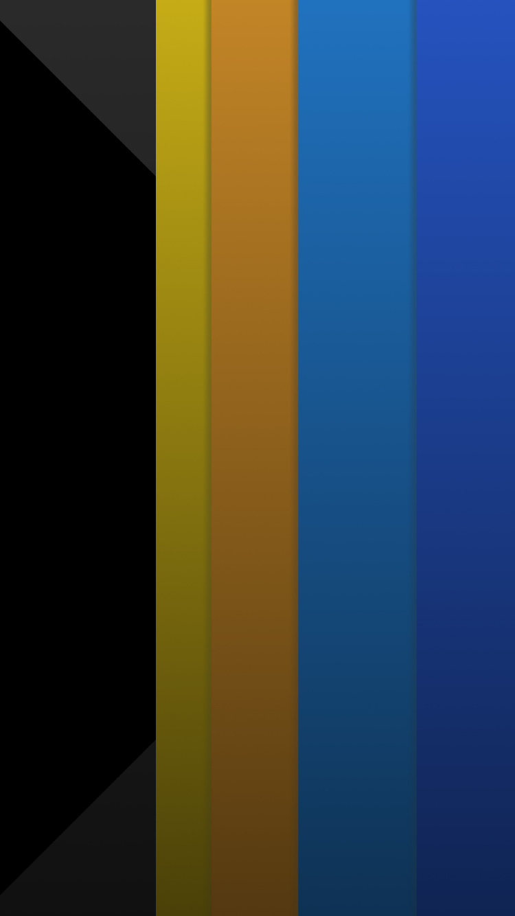 Обои минимализм, абстрактное искусство, синий, черный, Фиолетовый в разрешении 750x1334