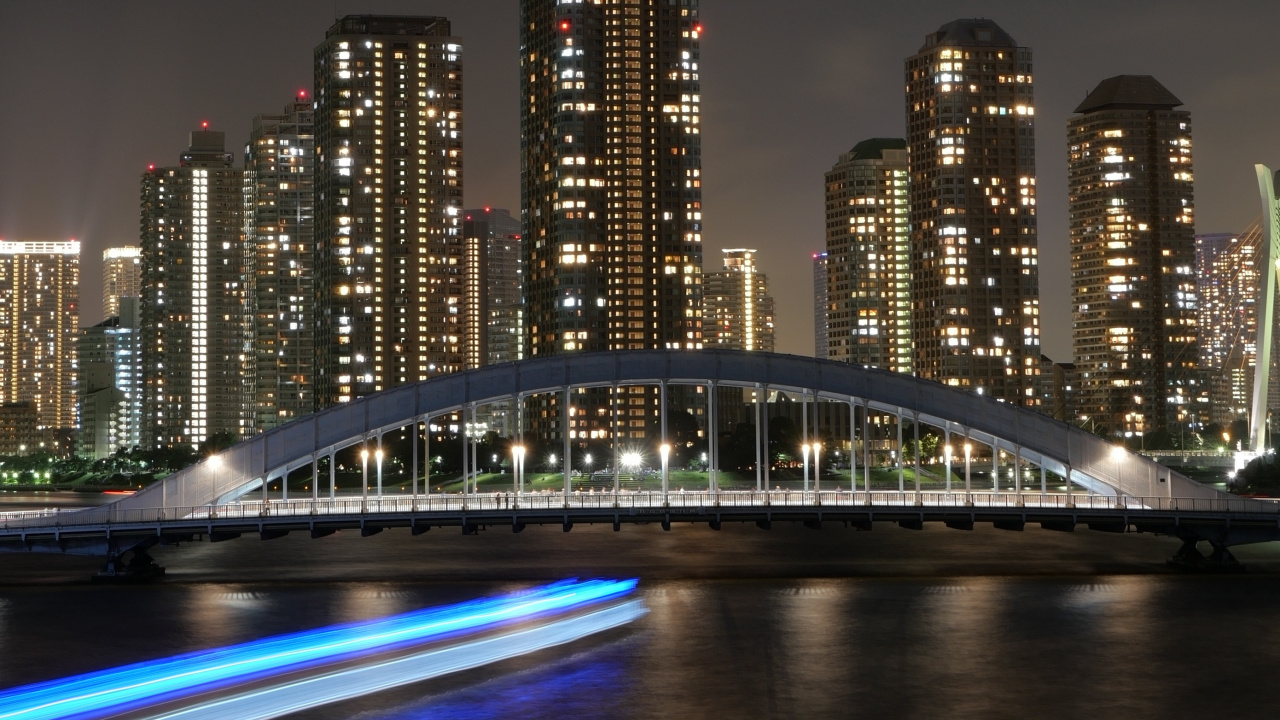 Обои небоскреб, городской пейзаж, город, метрополия, городской район в разрешении 1280x720